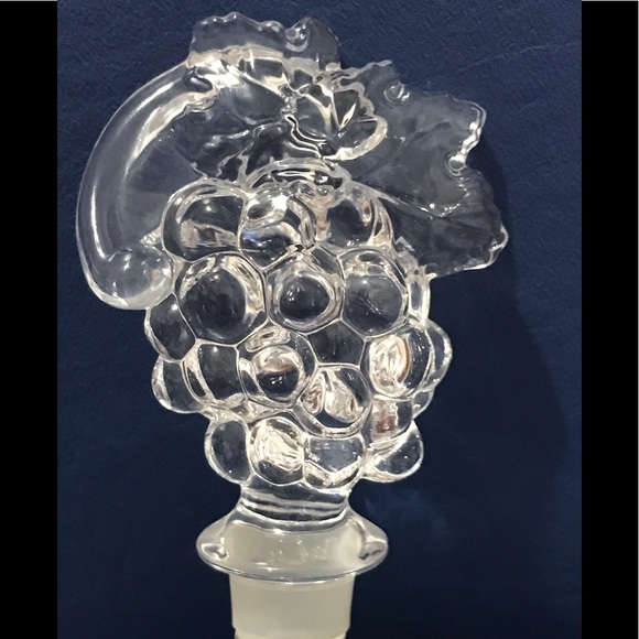 Mikasa Dining Mikasa Fruit Collection Crystal Bottle Stopper Poshmark